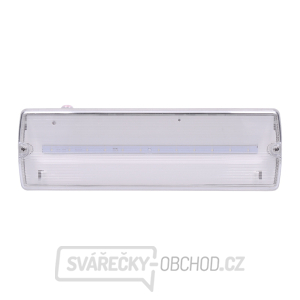 Solight LED nouzové osvětlení, 3,2W, 175lm, IP65, NiCd 800mAh baterie, testovací tlačítko Solight LED nouzové osvětlení, 3,2W, 175lm, IP65, NiCd 800mAh baterie, testovací tlačítko
