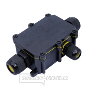 Solight voděodolná propojovací krabička IP68, 1x vstup, 2x výstup, 5-12mm, max. 2.5mm2 Solight voděodolná propojovací krabička IP68, 1x vstup, 2x výstup, 5-12mm, max. 2.5mm2 gallery main image