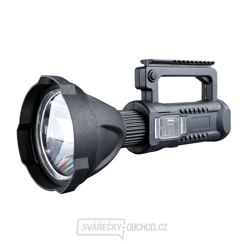 Solight LED nabíjecí ruční svítilna s power bankou, 800lm, Li-Ion