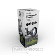 Solight LED nabíjecí ruční svítilna s power bankou, 800lm, Li-Ion náhled