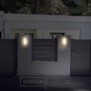 Solight LED venkovní osvětlení oválné, 20W, 1500lm, 4000K, IP54, 26cm, šedá barva Náhled