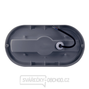 Solight LED venkovní osvětlení oválné, 20W, 1500lm, 4000K, IP54, 26cm, šedá barva náhled