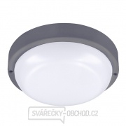 Solight LED venkovní osvětlení kulaté, 20W, 1500lm, 4000K, IP54, 20cm, šedá barva Náhled