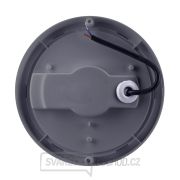 Solight LED venkovní osvětlení kulaté, 20W, 1500lm, 4000K, IP54, 20cm, šedá barva náhled