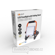 Solight LED reflektor se sklopným stojanem, 30W, 2700lm, 4000K, kabel se zástrčkou, IP65 Náhled