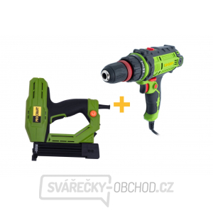 Akční sada 7 Sponkovací elektrická pistole Procraft PEH600 a Elektrický šroubovák PB300DFR | SET7 Akční sada 7 Sponkovací elektrická pistole Procraft PEH600 a Elektrický šroubovák PB300DFR | SET7 gallery main image