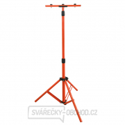 Solight stojan teleskopický pro LED reflektory, 60-150cm, pro 1-2 reflektory, oranžová barva gallery main image