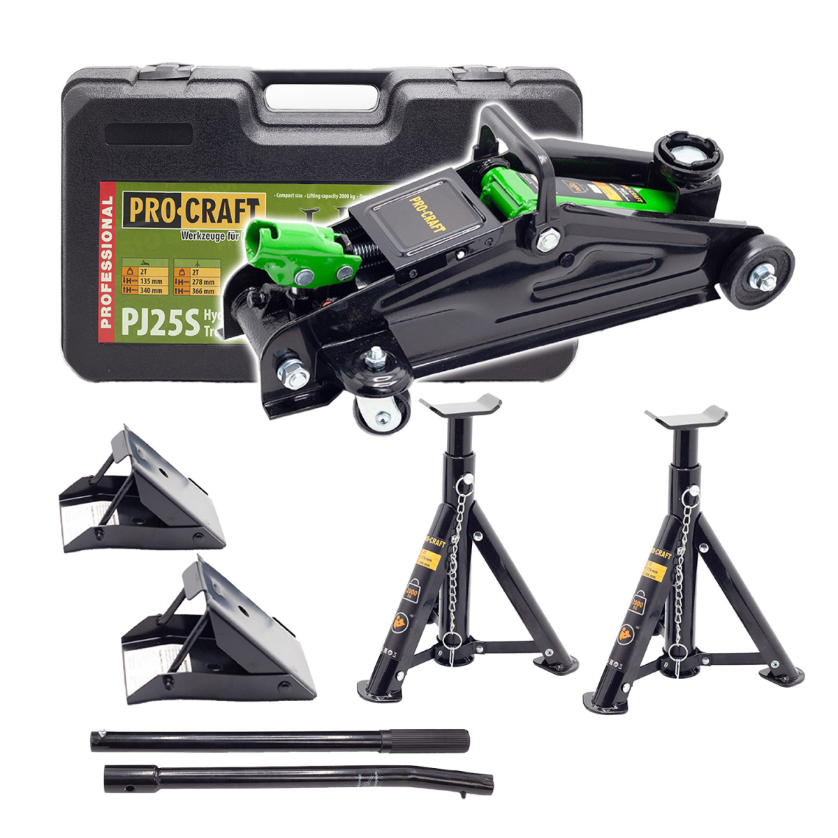 Hydraulický zvedák pojízdný Procraft PJ25S | PJ25S PJ25S