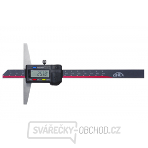 Hloubkoměr digitální bez nosu KINEX 500 mm, 0,01, DIN 862 Hloubkoměr digitální bez nosu KINEX 500 mm, 0,01, DIN 862 gallery main image