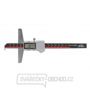 Hloubkoměr digitální s nosem KINEX 500 mm/0,01, DIN 862 Hloubkoměr digitální s nosem KINEX 500 mm/0,01, DIN 862 gallery main image