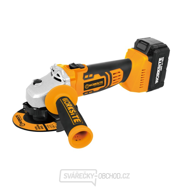 Aku úhlová bruska Worksite CAG330 - 20V, 115mm