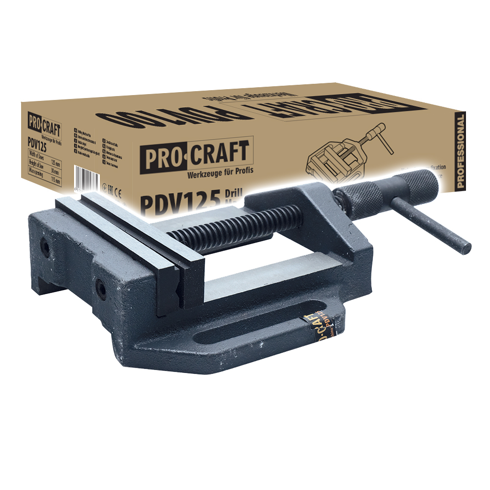 Svěrák pod vrtačku Procraft PDV125 | PDV125
