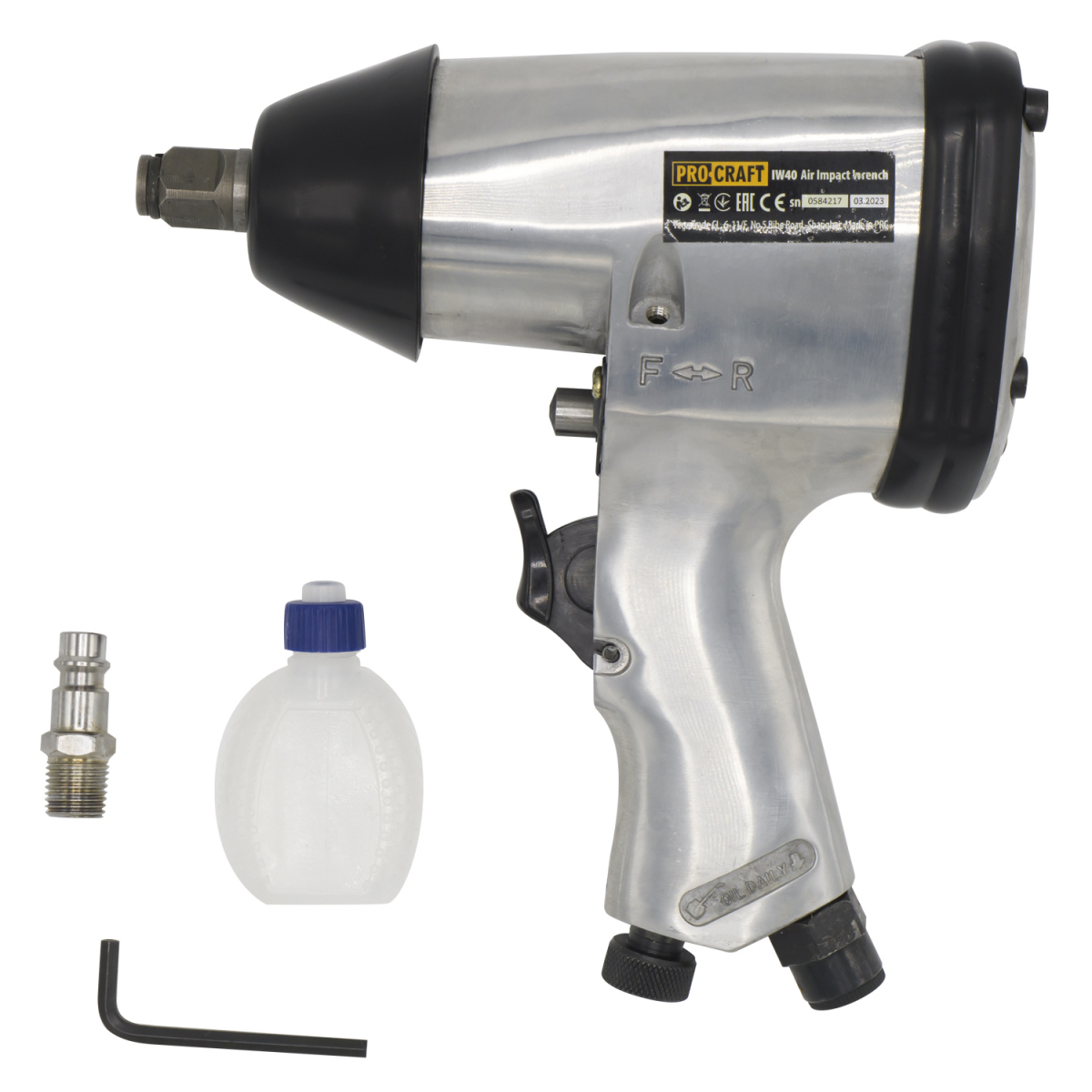 Utahovák pneumatický rázový + hlavice Procraft IW40S | IW40S IW40S