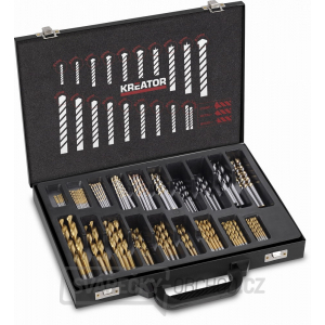 KRT012800 - 120ks sada Profesionálnych vrtákov gallery main image