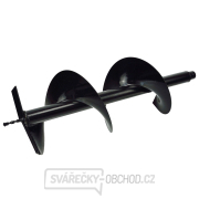 Benzínový zemní vrták + 25cm vrták (1/2 kusu)  náhled
