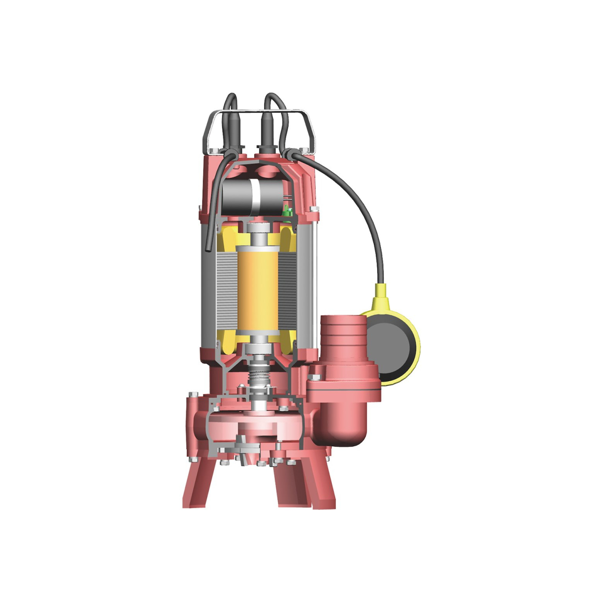 Čerpadlo septiku s bruskou 1,5KW Geko Premium G81446
