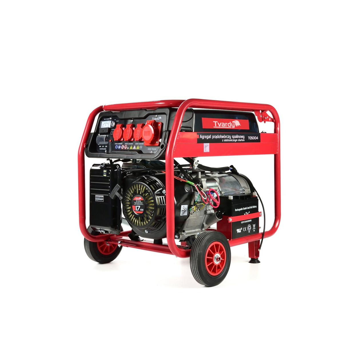 Levně Benzínová elektrocentrála 8,5kW 230/400V T05004 T05004