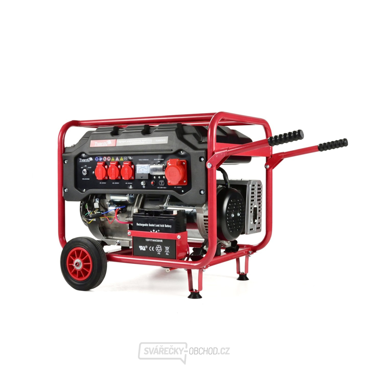 Generátor s elektronickým startováním 15KM 6,6KW 
