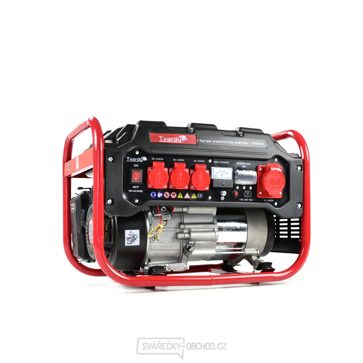 Benzínová elektrocentrála 2800W 230/400V T05002