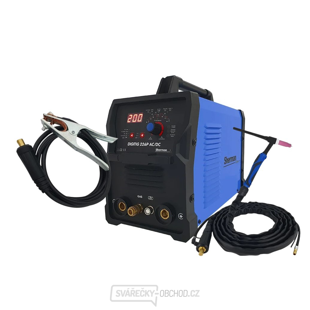 Sherman DIGITIG 226P AC/DC + Hořák + Kabel