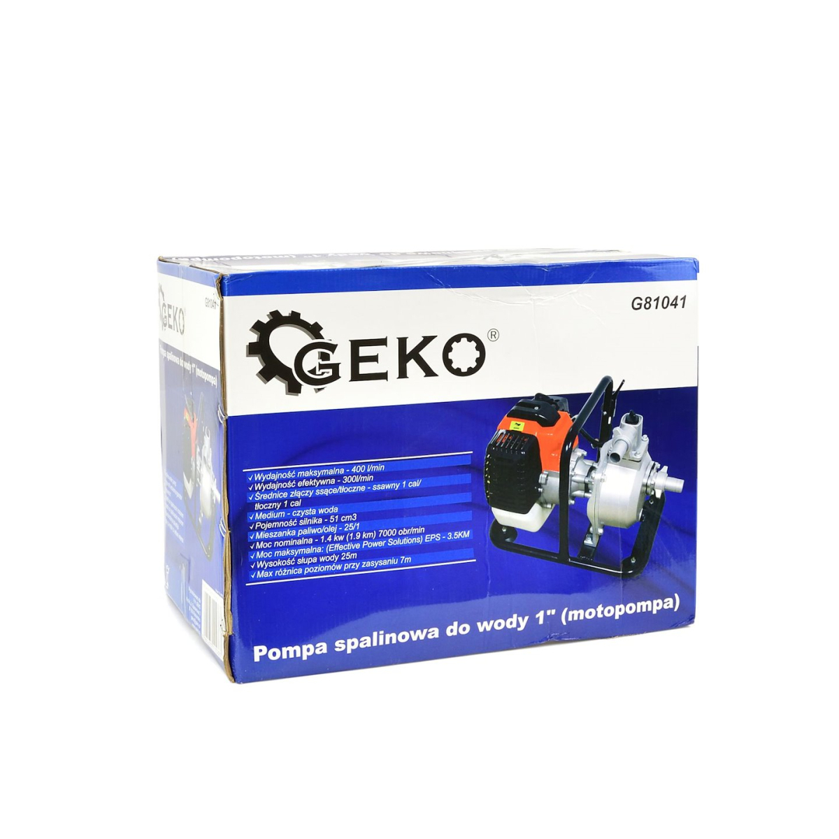  Benzínové čerpadlo na vodu Geko G81041 Náhled
