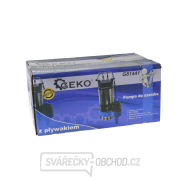 Kalové čerpadlo 230V, 550W, GEKO G81441 náhled