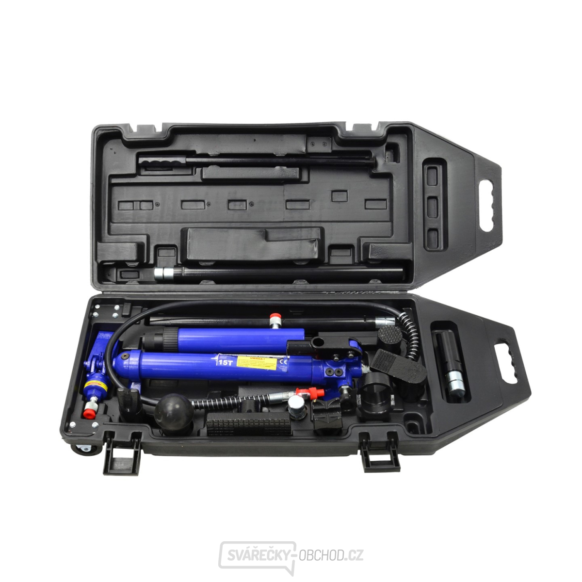 Hydraulický rozpínák, rozpínací sada rozpěra 15T GEKO G02146