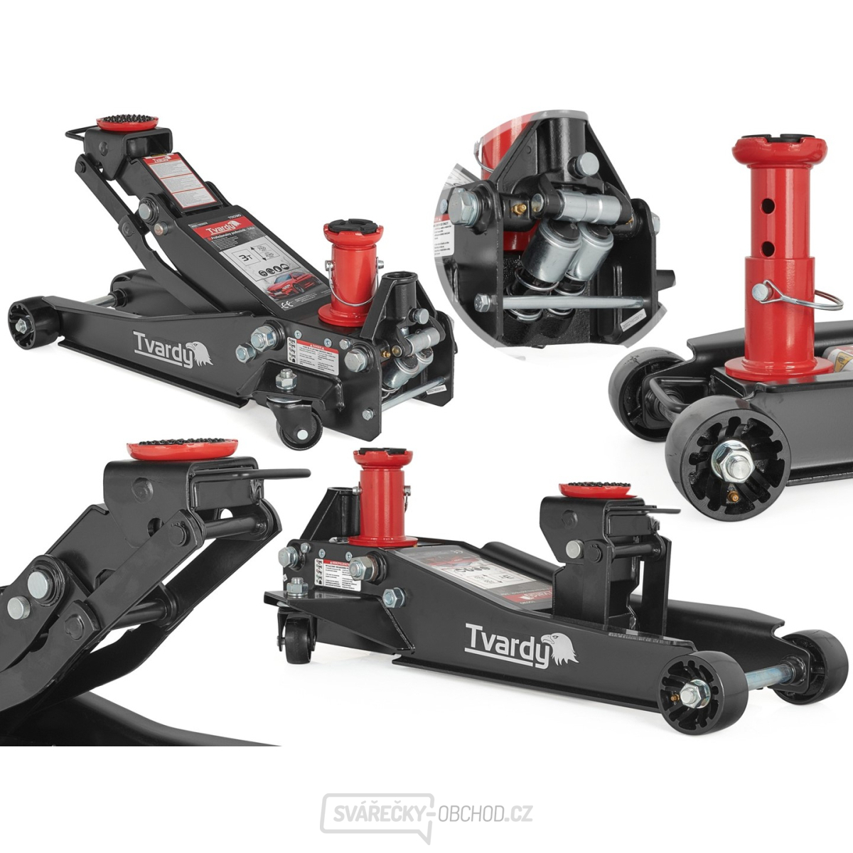 Profesionální zvedák - žába 3T 44,4kg 9,8-77cm