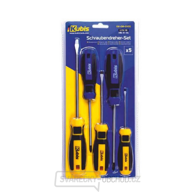 Sada šroubováků 5-ti dílná 02-08-0105