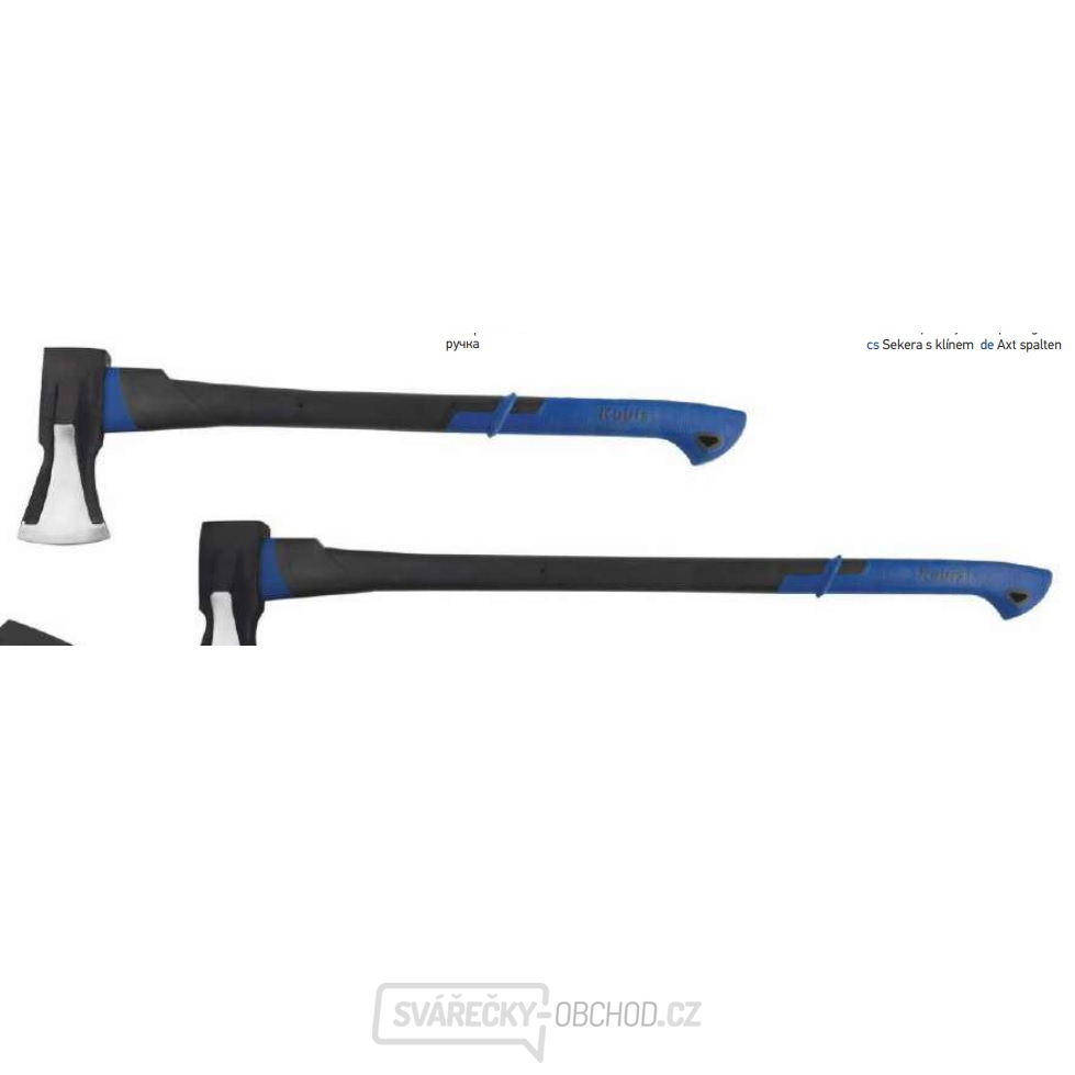 Sekera 1000 g, sklolaminátová rukojeť 450 mm | 02-02-1111