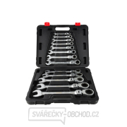 Keltin K00105 - Sada klíčů ráčnových očkoplochých s kloubem 8-32mm, 13 ks Keltin K00105 - Sada klíčů ráčnových očkoplochých s kloubem 8-32mm, 13 ks gallery main image