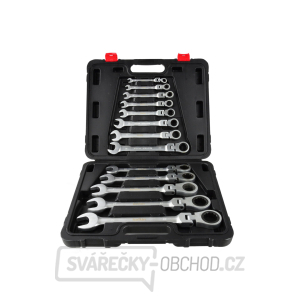 Keltin K00105 - Sada klíčů ráčnových očkoplochých s kloubem 8-32mm, 13 ks Keltin K00105 - Sada klíčů ráčnových očkoplochých s kloubem 8-32mm, 13 ks gallery main image