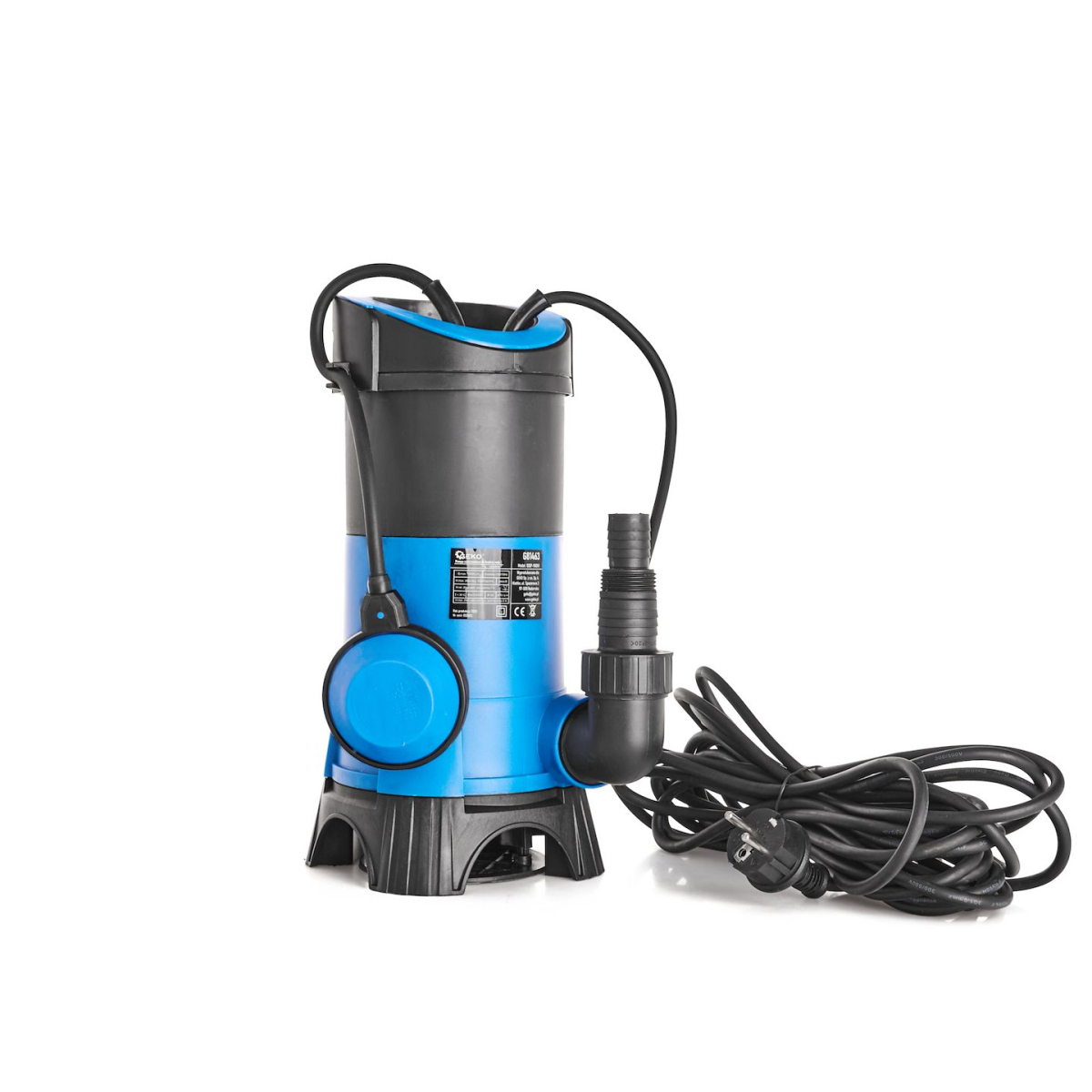 Levně GEKO G81463 Ponorné plastové kalové čerpadlo 900W s plovákem G81463