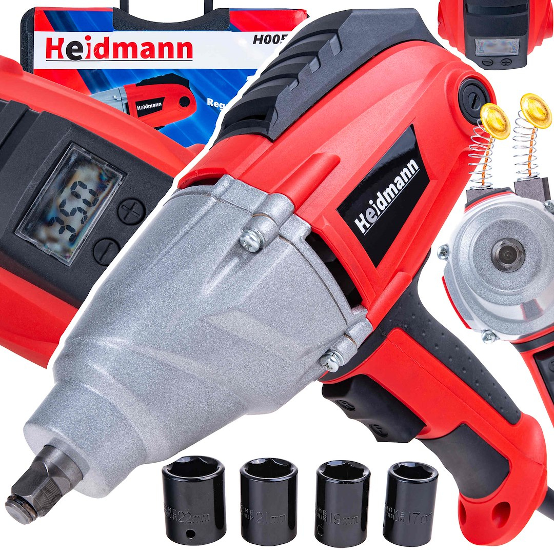 GEKO HEIDMANN H00516 Elektrický rázový utahovák H00516