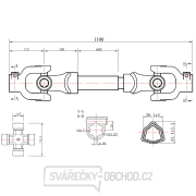 Vývodový hřídel 110 cm GEKO G72305 náhled