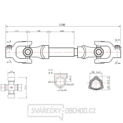 Vývodový hřídel 110 cm GEKO G72305 náhled