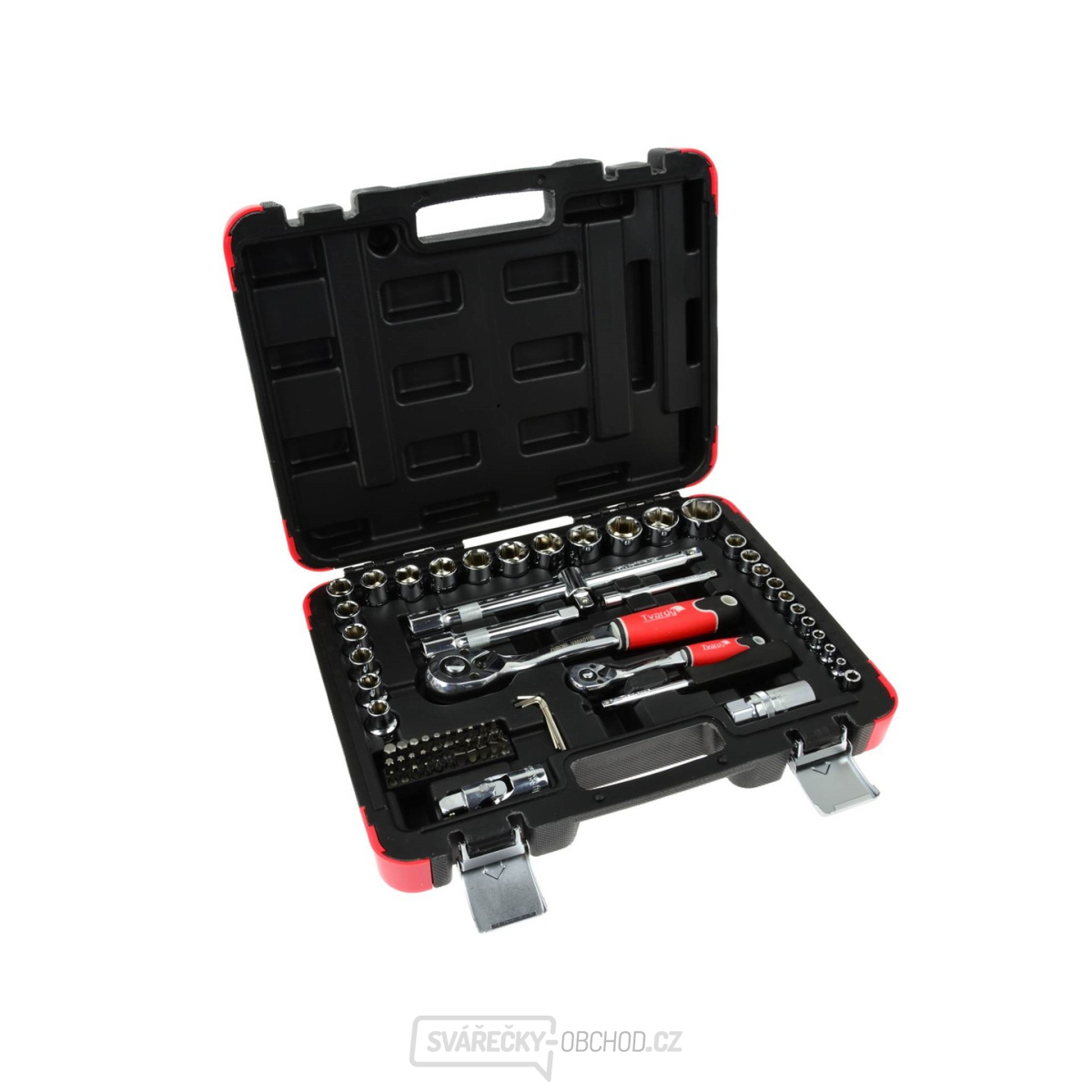 Sada profesionálních nástrčných klíčů 72 kusů.  T00100 TVARDY Sada profesionálních nástrčných klíčů 72 kusů.  T00100 TVARDY gallery main image