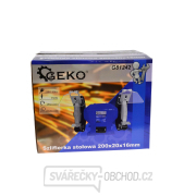 Geko G81242 stolní bruska dvoukotoučová náhled