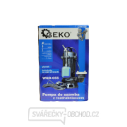 Kalové čerpadlo s drtičem a plovákem, 230V, 550W, GEKO G81429  Kalové čerpadlo s drtičem a plovákem, 230V, 550W, GEKO G81429 náhled