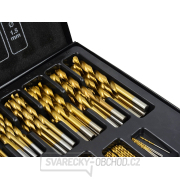 Sada titanových vrtáků do kovu 170 dílů.(5) Náhled