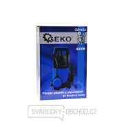 Plastové čerpadlo na znečištěnou vodu s plovákem, typ 2 Plastové čerpadlo na znečištěnou vodu s plovákem, typ 2 náhled