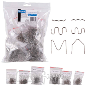 Svorky na opravu plastu RS16-RS46 600ks Geko G81283 Svorky na opravu plastu RS16-RS46 600ks Geko G81283 gallery main image