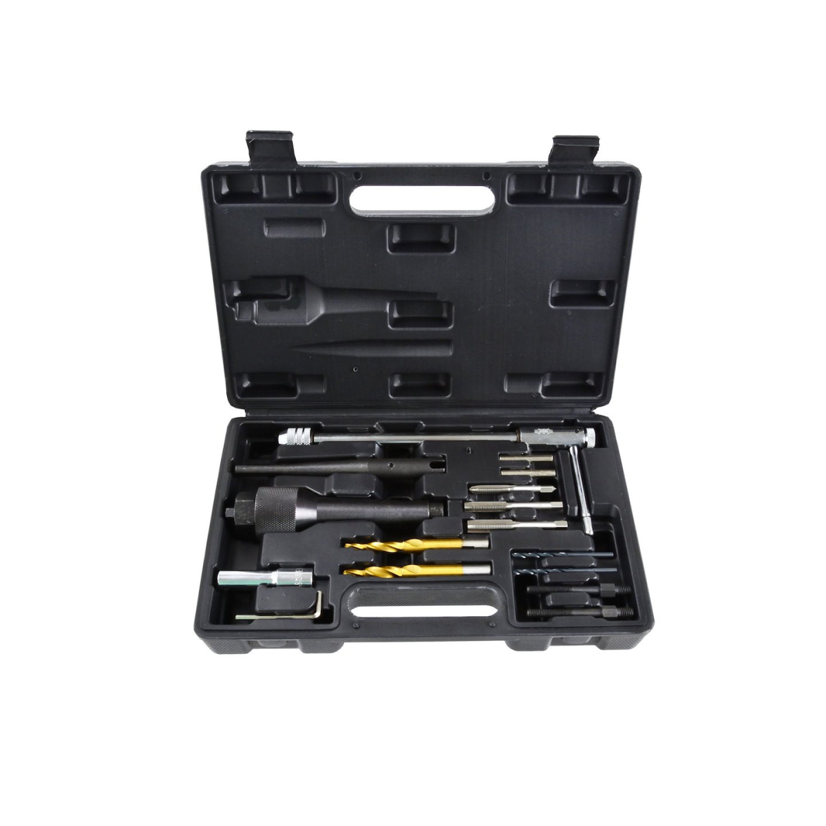 Levně Sada pro demontáž a opravu závitů žhavicích svíček, 8-10 mm, Geko G02794 G02794