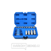 Vytahováky zalomených šroubů, sada 18 ks, Geko G30035 Náhled