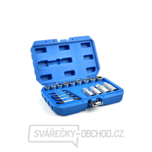 Vytahováky zalomených šroubů, sada 18 ks, Geko G30035 Vytahováky zalomených šroubů, sada 18 ks, Geko G30035 gallery main image