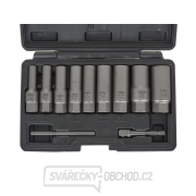 Sada dlouhých nástrčných klíčů na zlomené šrouby, 11 ks. 6-19 mm CR-MO  Náhled