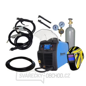 Sherman DIGIMIG 205 LCD SYNERGIC + Hořák 3m+ Kabely 2m + Kukla + Ventil + Hadice + plná Lahev CO2  Sherman DIGIMIG 205 LCD SYNERGIC + Hořák 3m+ Kabely 2m + Kukla + Ventil + Hadice + plná Lahev CO2  gallery main image
