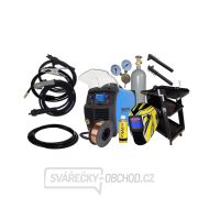 Sherman DIGIMIG 205 LCD SYNERGIC + Hořák 3m+ Kabely 2m + Drát + Sprej + Kukla + Vozík + Ventil + plná Lahev CO2  Sherman DIGIMIG 205 LCD SYNERGIC + Hořák 3m+ Kabely 2m + Drát + Sprej + Kukla + Vozík + Ventil + plná Lahev CO2  gallery main image