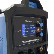 Sherman DIGIMIG 210 TWINPULSE + Hořák 3m + Kabely 2m + Kukla + Ventil + Hadice + plná Lahev CO2 náhled