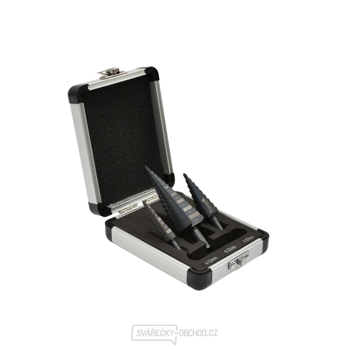 Sada kuželových vrtáků HSS M2 3 ks. (4-12,4-20,4-32 mm)